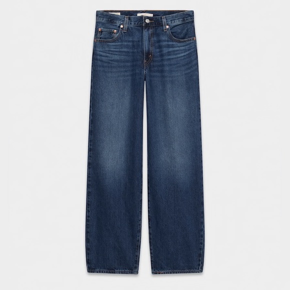 Levi’s Baggy Dad Dark Wash Jeans | Size: 25 - Picture 2 of 4